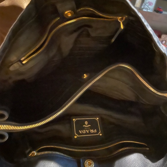 Prada Black Nylon Bauletto Handbag - Picture 13 of 13